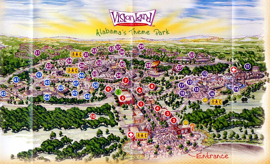 VisionLand Map 2001