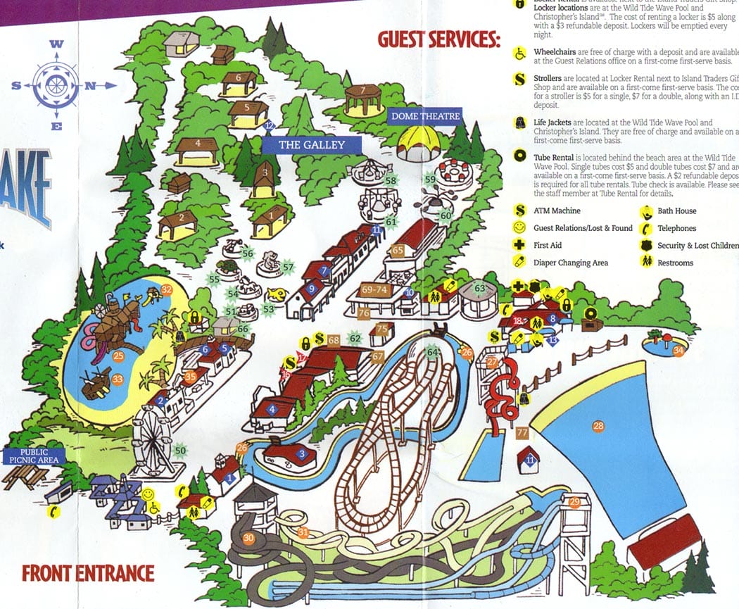 Wyandot Lake Map and Brochure (2004 – 2023)