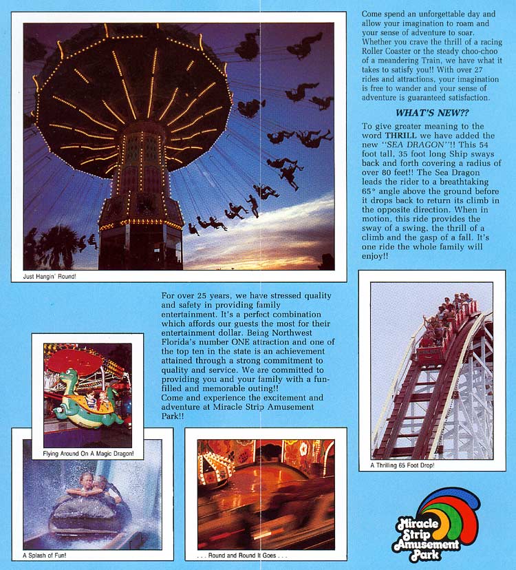 Miracle Strip Amusement Park Brochure 1990_2