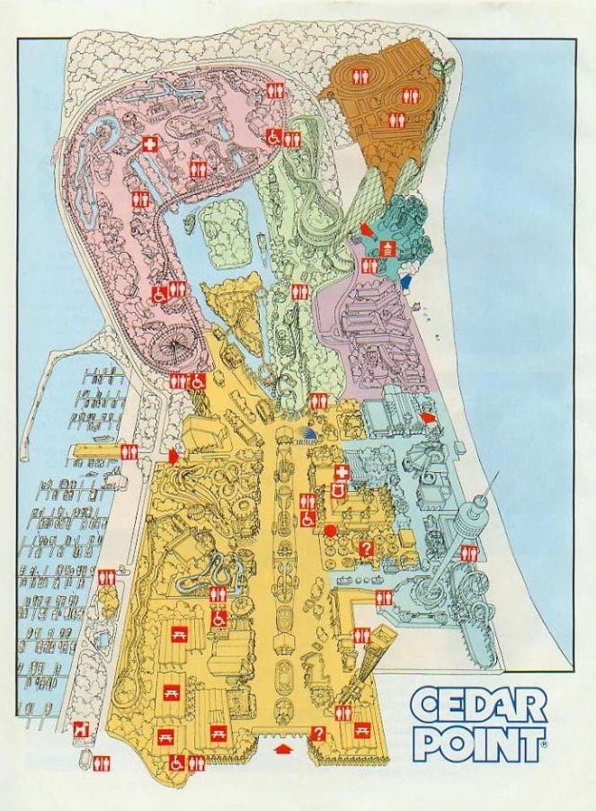 Cedar Point Map and Brochure (2024 - 1961) | ThemeParkBrochures.net