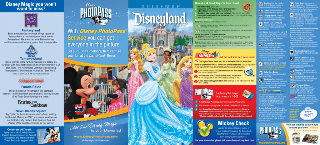 Disneyland Brochure 2013
