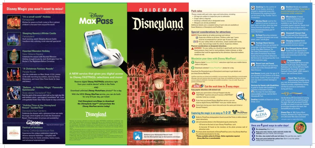 Disneyland Brochure 2017