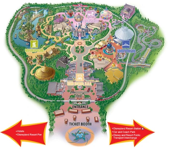 Hong Kong Disneyland Map and Brochure (2005 - 2023 ...