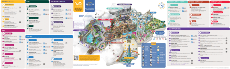 Genting Highlands Theme Park Map and Brochure (2023 – 2024)