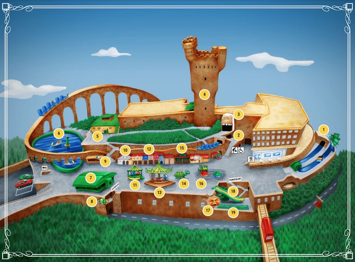 Parque de Atracciones Monte Igueldo Map and Brochure 2019 2023