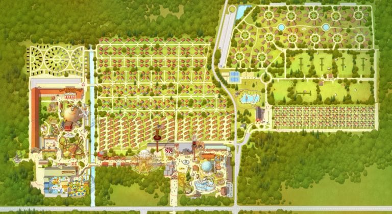 Slagharen ThemePark Resort Map and Brochure (2023)