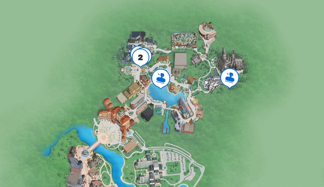 Universal Studios Beijing Map and Brochure (2023) | ThemeParkBrochures.net