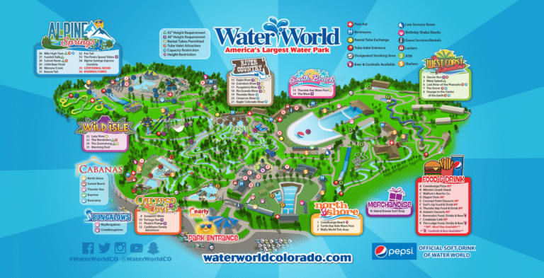 Water World Colorado Map and Brochure (2020 – 2023)