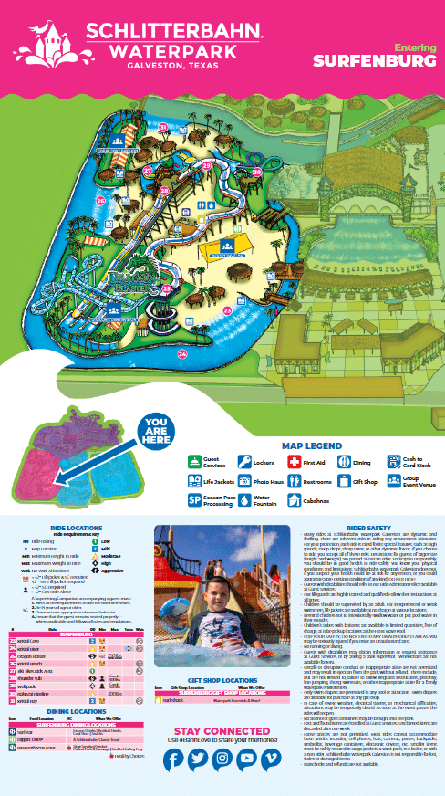 Schlitterbahn Galveston Island - Schlitterbahn Galveston Island Map 2023 2 