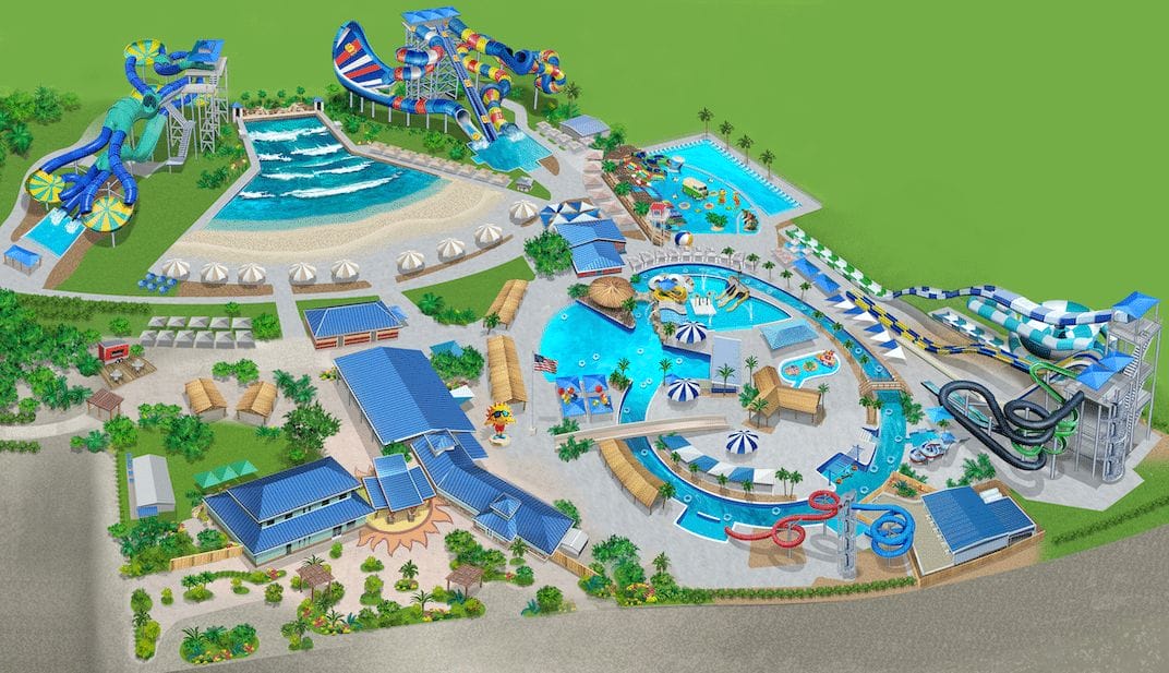 Splashway Waterpark & Campground Map and Brochure (2019 2023