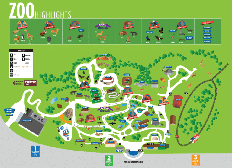 Turtle Back Zoo Map and Brochure (2013 – 2023)