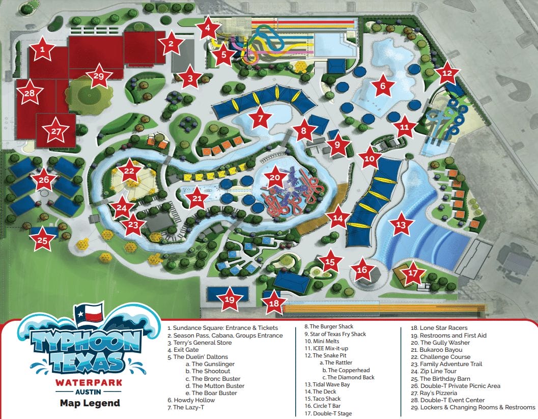 Typhoon Texas Austin Map and Brochure (2016 - 2023 ...