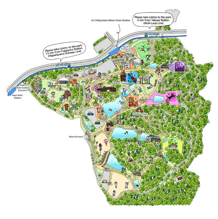 Ghibli Park Map and Brochure (2022 – 2023)