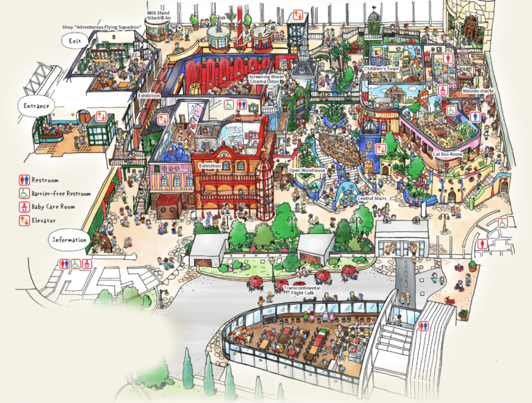 Ghibli’s Grand Warehouse Map and Brochure (2023 – 2024)