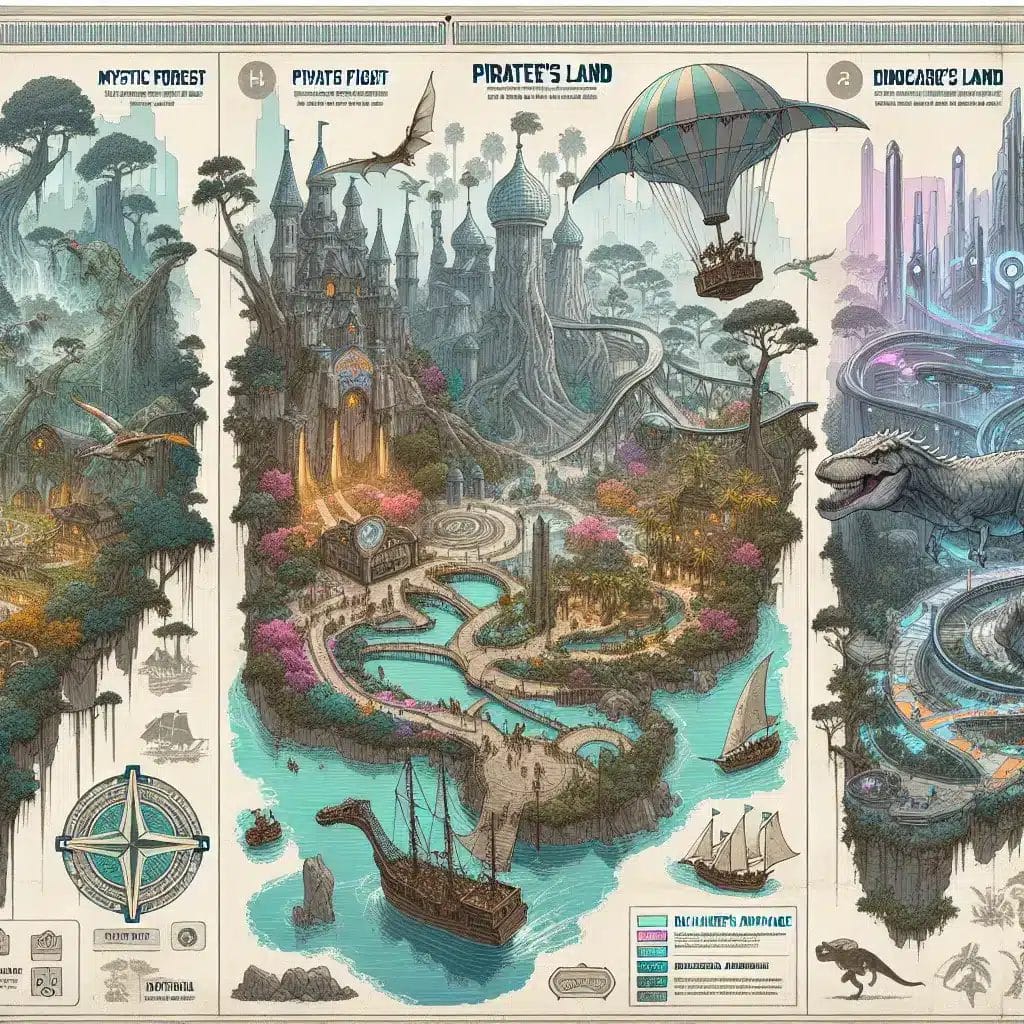Theme Park Map Maker Build a Theme - Theme Park Map Maker Example 1.webp