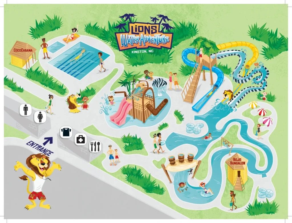 Lions Water Adventure Map and Brochure (2021 - 2023 ...