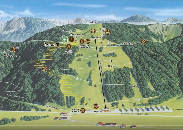 Alpsee Bergwelt Map and Brochure (2020 – 2023)