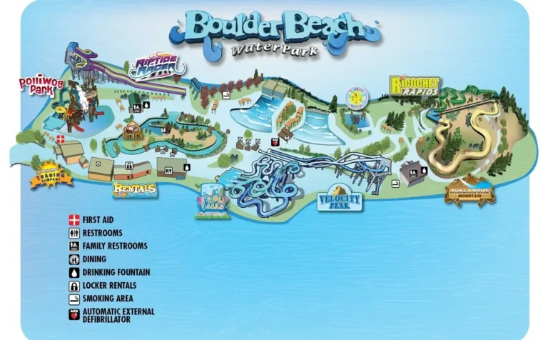 Boulder Beach Water Park Map and Brochure (2020 – 2023)