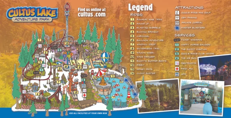 Cultus Lake Adventure Park Map and Brochure (2020 – 2023)