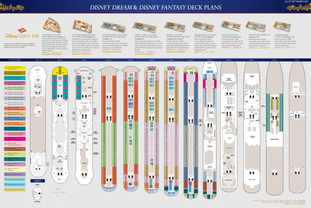 Disney Dream Map and Brochure (2015 - 2023) | ThemeParkBrochures.net