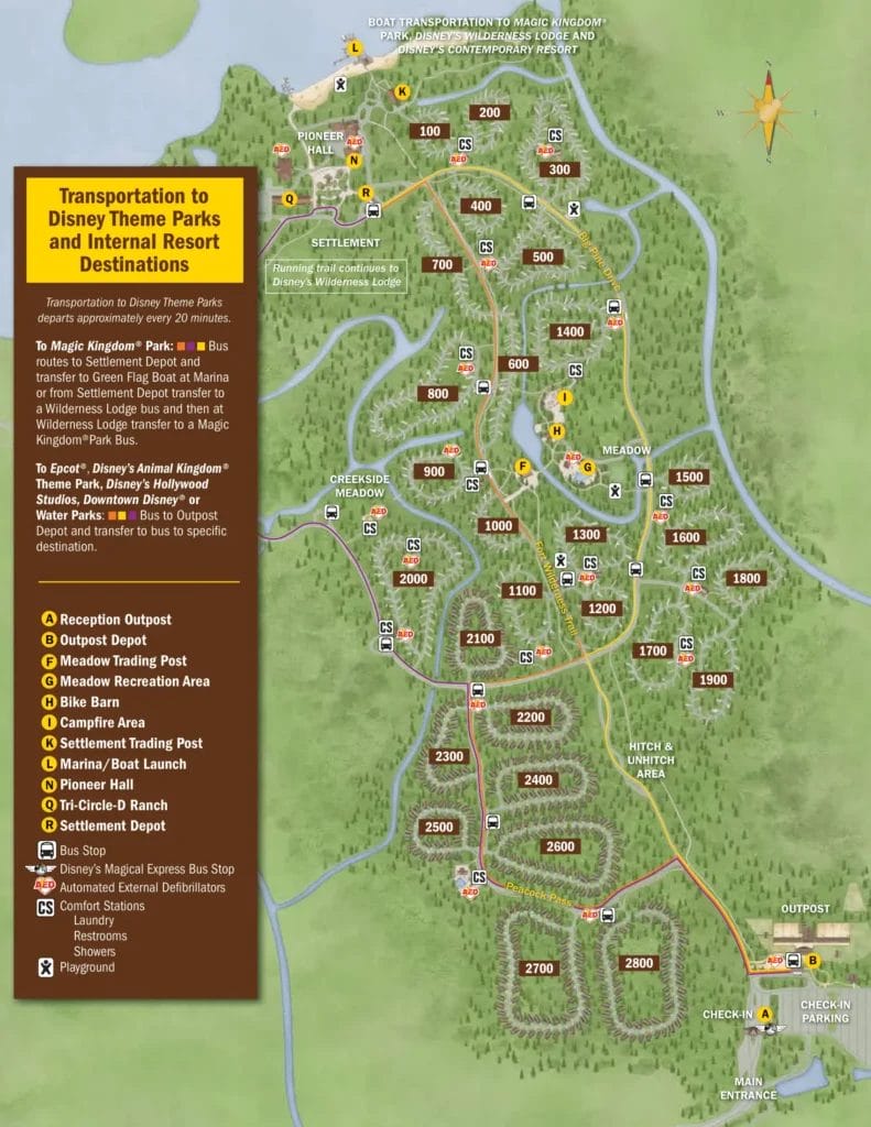 Disney Fort Wilderness Campground - Disney Fort Wilderness Map PDF 2024 2 791x1024.webp