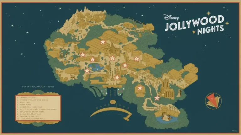 Disney Jollywood Nights Map and Brochure (2022 – 2023)