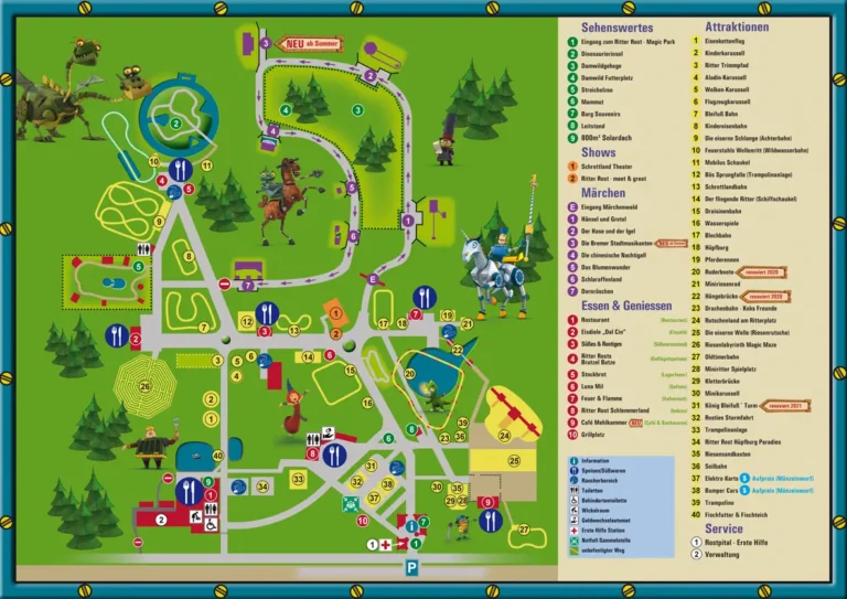 Magic Park Verden Map and Brochure (2021 – 2024)